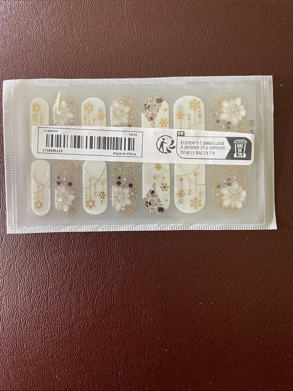 Adhesive Nail Wraps